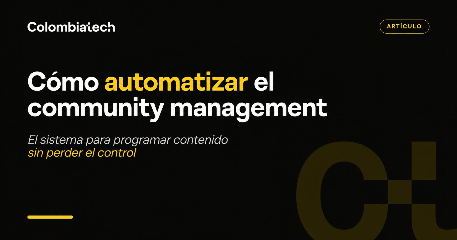 Cómo automatizar el community management: el sistema para programar contenido sin perder el control