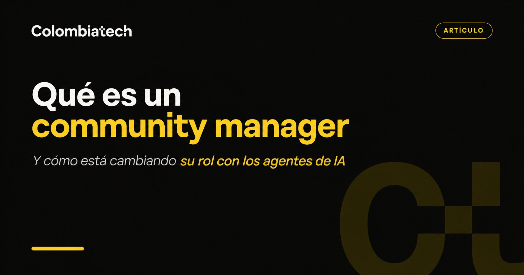 Qué es un community manager y cómo está cambiando su rol con los agentes de IA